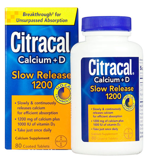 Citrical calcium tablets to treat low calcium levels in patients with too little parathyroid hormone.